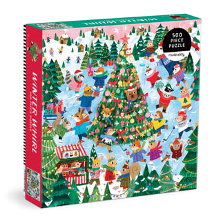 Cover image for 9780735386327 - Winter Whirl 500 Piece Family Puzzle
