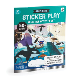 Cover image for 9780735386501 - Arctic Life Sticker Play Reusable Activity Set