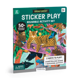 Cover image for 9780735386518 - Rainforest Sticker Play Reusable Activity Set