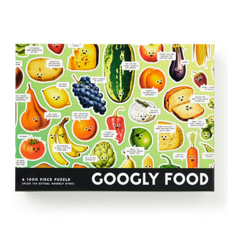 Supplemental image for 9780735386570 - Googly Food 1000 Piece Puzzle