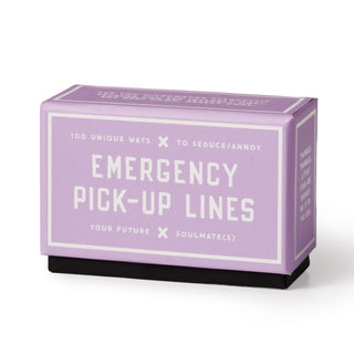 Cover image for 9780735386938 - Emergency Pick-up Lines Card Set