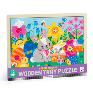 Cover image for 9780735387492 - Spring Friends 12 Piece Wooden Puzzle
