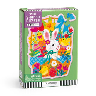 Cover image for 9780735387553 - Bunny Basket 48 Piece Mini Shaped Puzzle