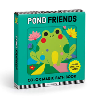 Cover image for 9780735387706 - Pond Friends Color Magic Bath Book