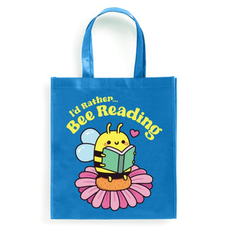 Cover image for 9780735387744 - I'd Rather Bee Reading Reusable Shopping Bag