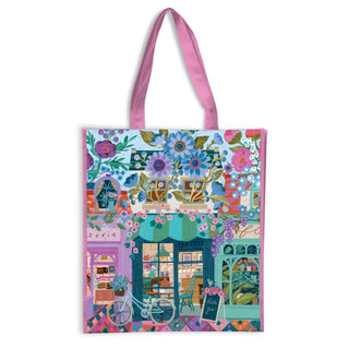 Cover image for 9780735387843 - Open For Blossoms Reusable Shopping Bag