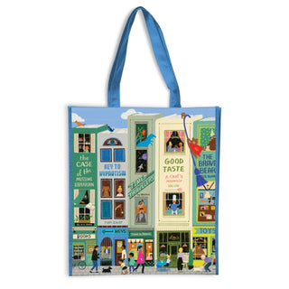 Cover image for 9780735387850 - Main Street Books Reusable Shopping Bag
