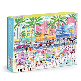 Cover image for 9780735387997 - Michael Storrings South Beach Miami 1000 Piece Puzzle