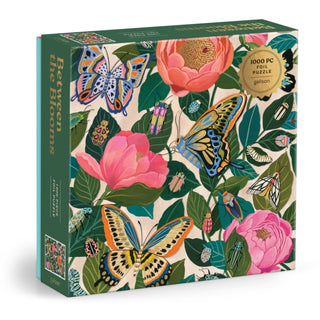 Cover image for 9780735388024 - Between the Blooms 1000 Piece Foil Puzzle
