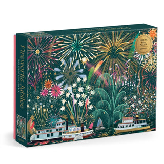 Cover image for 9780735388109 - Fireworks Jubilee 1000 Piece Foil Puzzle