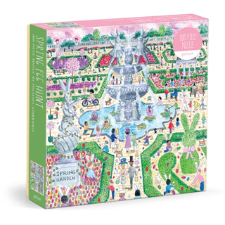 Cover image for 9780735388147 - Michael Storrings Spring Egg Hunt 500 Piece Puzzle