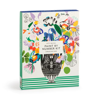 Cover image for 9780735388697 - Kitty McCall Etruscan Vase 9 x 12" Paint by Number Kit