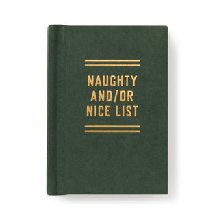 Cover image for 9780735388857 - Naughty and/or Nice Tiny Diary