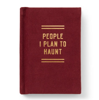 Cover image for 9780735388871 - People I Plan To Haunt Tiny Diary