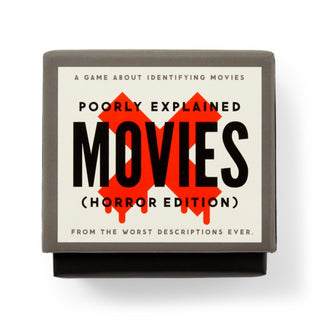 Cover image for 9780735388888 - Mini Poorly Explained Movies - Horror Edition