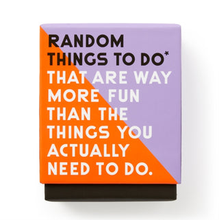 Cover image for 9780735388949 - Random Things To Do Box