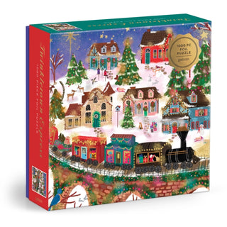 Cover image for 9780735388987 - Joy Laforme Twinkletown Express 1000 Piece Foil Puzzle