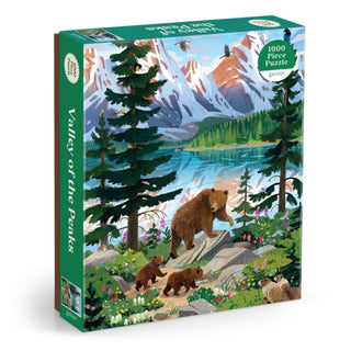 Cover image for 9780735389021 - Valley Of The Peaks 1000 Piece Puzzle