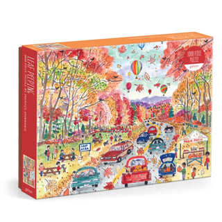 Cover image for 9780735389090 - Michael Storrings Leaf Peeping 1000 Piece Puzzle