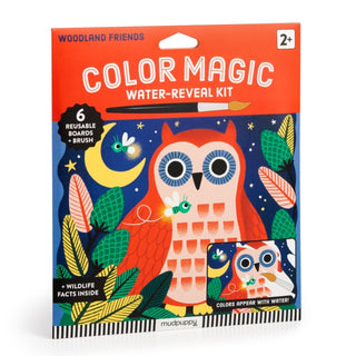 Cover image for 9780735389656 - Woodland Friends Color Magic Water-Reveal Kit