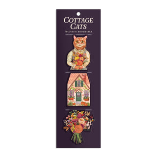 Cover image for 9780735389977 - Cottage Cats Magnetic Bookmarks