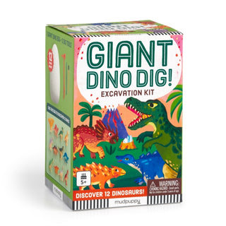 Cover image for 9780735390102 - Giant Dino Dig! Excavation Kit