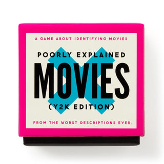 Cover image for 9780735390270 - Mini Poorly Explained Movies - Y2K Edition