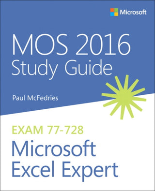 Supplemental image for 9780735699427 - MOS 2016 Study Guide for Microsoft Excel Expert