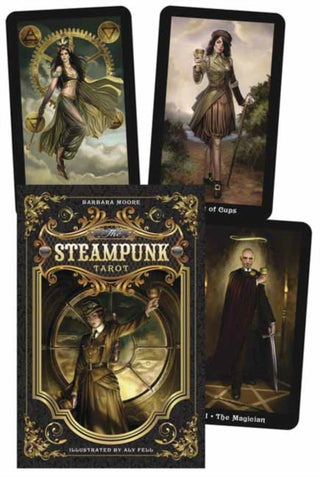 Cover image for 9780738726380 - The Steampunk Tarot