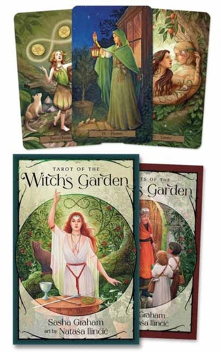 Cover image for 9780738768526 - Tarot of the Witch's Garden