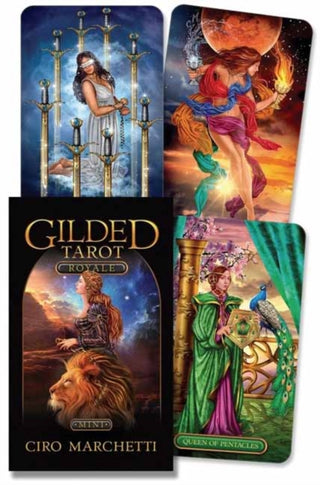 Cover image for 9780738769332 - Gilded Tarot Royale Mini
