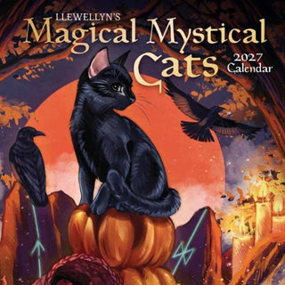 Cover image for 9780738778129 - Llewellyn's 2027 Magical Mystical Cats Calendar