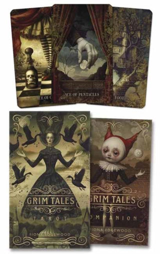 Cover image for 9780738779102 - Grim Tales Tarot