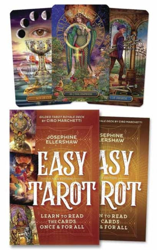 Cover image for 9780738780900 - Easy Tarot