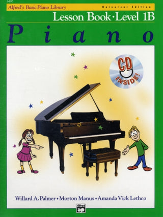 Cover image for 9780739006641 - Alfred's Basic Piano Library Lesson 1B