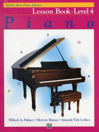 Cover image for 9780739009055 - Alfred's Basic Piano Library Lesson 4