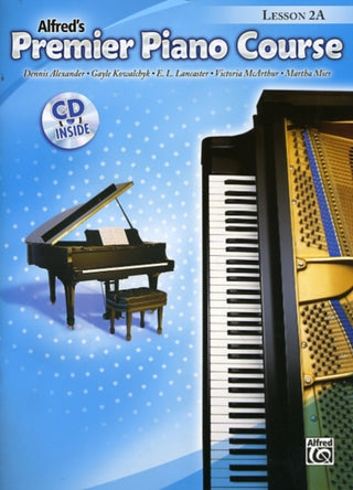 Cover image for 9780739036297 - Alfred's Premier Piano Course Lesson 2A