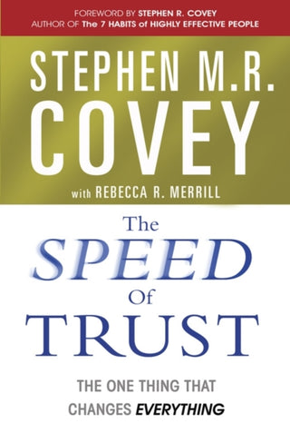 Cover image for 9780743295604 - The Speed of Trust
