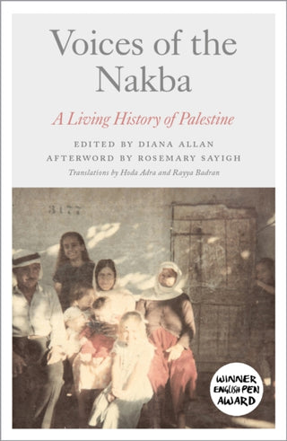 Cover image for 9780745342917 - Voices of the Nakba – A Living History of Palestine