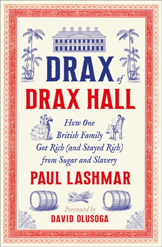 Cover image for 9780745350516 - Drax of Drax Hall – How One British Family Got Rich (and Stayed Rich) from Sugar and Slavery