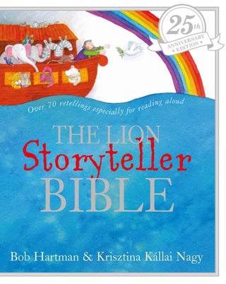 Cover image for 9780745979090 - The Lion Storyteller Bible 25th Anniversary Edition