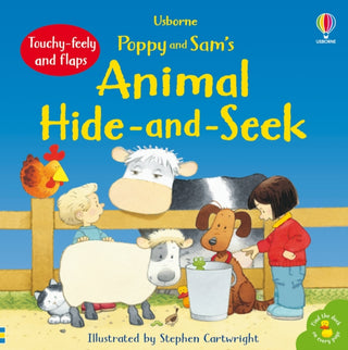 Cover image for 9780746055755 - Poppy and Sam's Animal Hide-and-Seek