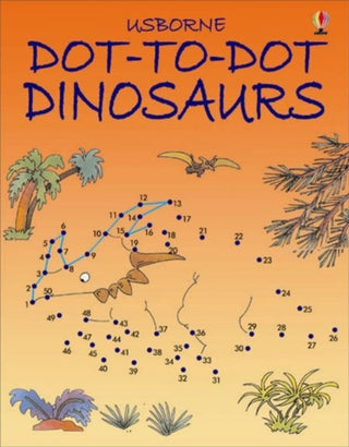 Cover image for 9780746057148 - Dot-to-Dot Dinosaurs
