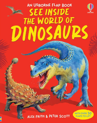 Cover image for 9780746071588 - See Inside the World of Dinosaurs