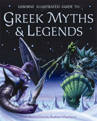 Cover image for 9780746087190 - Illustrated Guide to Greek Myths and Legends