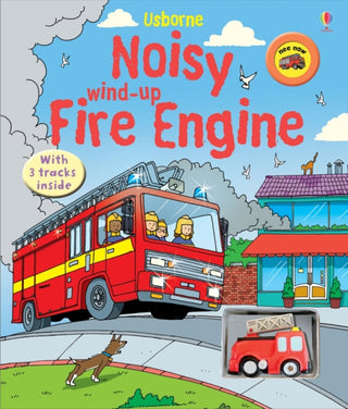 Cover image for 9780746091128 - Noisy Wind-up Fire Engine