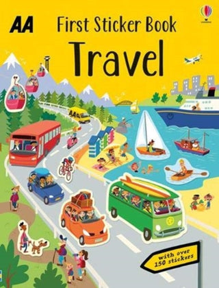 Cover image for 9780749581534 - First Sticker Book Travel