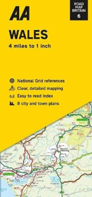 Cover image for 9780749582852 - Road Map Wales