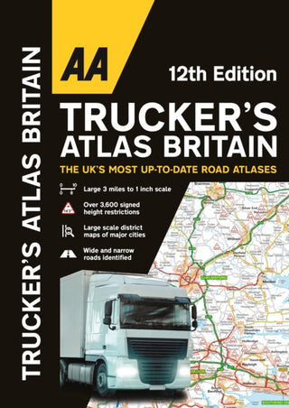 Cover image for 9780749583583 - AA Trucker's Atlas Britain