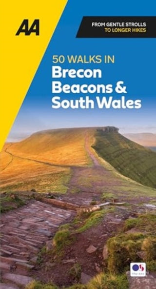 Cover image for 9780749583705 - AA 50 Walks in Brecon Beacons & South Wales